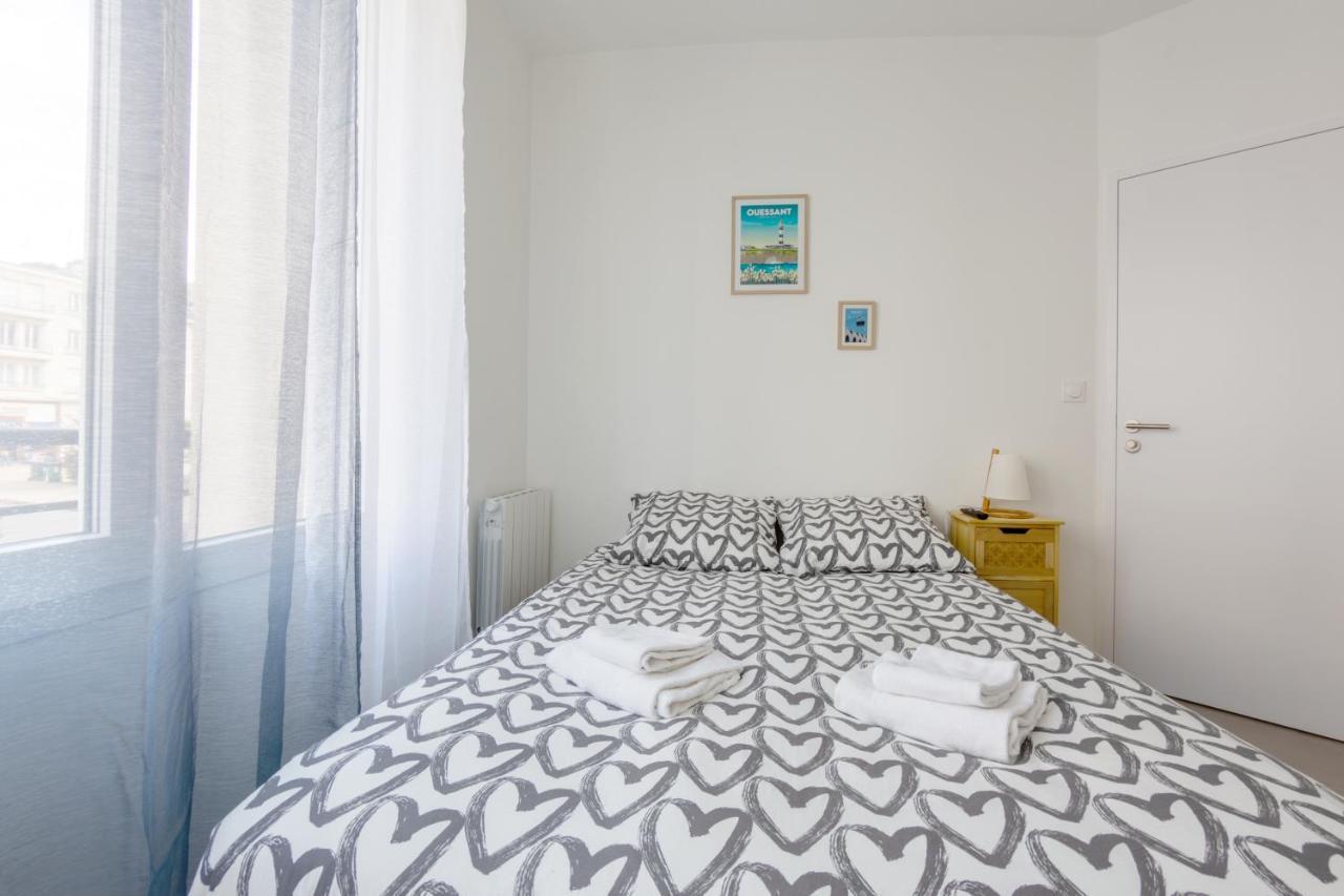 Studio Hyper Centre Proche Tramway Chaleureux Et Cocooning Apartment Brest Luaran gambar